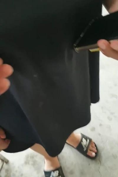 쓰레기장 거유 대딸