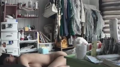올노 숙면녀 강아지 보빨